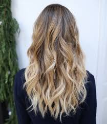 Medium, beachy waves with ombre highlights. Ombre Hair Color Hair Color Rehab