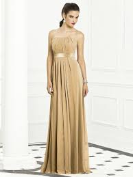 Exclusive Gold Bridesmaid Dresses Wedding Faz