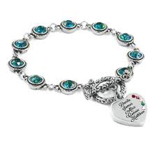 Personalized Children S Birthstone Bracelet For Mom With Etsy In 2020 Birthstone Bracelets Romantic Jewellery Mother Jewelry