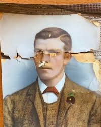 One of my favorite photos of my grandfather. Taken at his high school  graduation, 1938 in Troy, KS