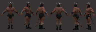 The barbarian cimmerian village of chief corin is attacked by the evil warlord khalar zym that wants the last piece of bone of the mask of acheron to resurrect his wife. Artstation Conan The Barbarian Diego Lujan