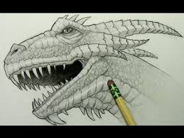 But i felt like i won't be able to pull it off because i'm not good at making those tiny details. How To Draw A Dragon Head Youtube