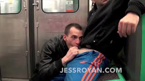 sneakers dominaiton witgh sex exhib in Subway - XNXX.COM