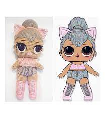 yeni bir lol bebek daha resimi kotu cekmisim yola cikmadan hemen once acele ile cekildi ancak bu kadar oldu amig lol dolls baby dolls crochet projects