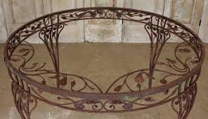 When we think of wrought iron we think of elegance, fine detail, and timelessness. Lot Wrought Iron Salterini Table