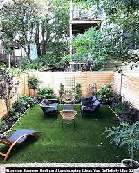 Stunning Summer Backyard Landscaping Ideas You Definitely Like Homyhomee Backyard Garden Layout Patio Garden Design Backyard
