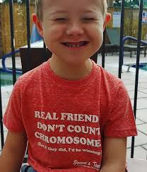 Real friends don't count chromosomes... But if they did, I'd be winning.  New Toddler Design