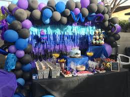 Fortnite Candy Table In 2020 Candy Table 6th Birthday Parties Birthday Parties
