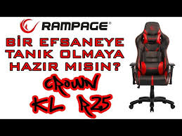 Everest Rampage Crown Serisi Kl R25 Oyuncu Koltugu Youtube