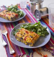 Omelette Facon Tortillas Aux Mais Tomate Et Haricot Rouge Recette Haricots Rouges Recette Recettes De Cuisine Haricot Rouge
