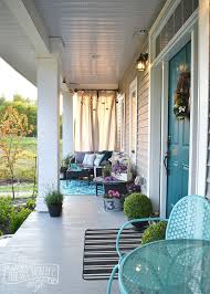Country Farmhouse Porch Decor Ideas With A Boho Twist The Diy Mommy Country Porch Porch Design Country Porch Decor