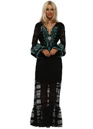 We did not find results for: Black Turquoise Mesh Maxi Dress By Laurie Joe