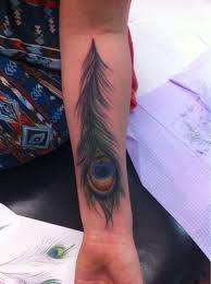 Peacock Feather Tattoo Inked Peacock Feather Tattoo Feather Tattoos Tattoos