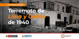 El centro de alerta de tsunamis estadounidense emitió avisos por posibles maremotos en guam, nueva zelanda, las islas cook y. Indeci Ø¹Ù„Ù‰ ØªÙˆÙŠØªØ± Hoy Indeci Conmemora El Terremoto Del 24 De Mayo De 1940 En Lima Y Callao Recordandote La Importancia De Estar Preparados Ante Sismos Y Otros Peligros Ten