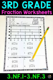 3rd Grade Fraction Worksheets Fractions Worksheets 3rd Grade Fractions Math Fractions Worksheets