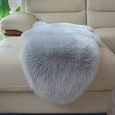 Living room couches are an investment purchase but rest assured, these pieces can last up to 15 years. Reactionnx Faux Fur Sheepskin Rug Soft Fluffy Chair Cover Seat Pad Shaggy Christmas Home Decoration Area Rugs For Bedroom Sofa Floor 2x3 Feet 60x90cm Gray Walmart Com Walmart Com