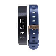 Itech Itech Sport Activity Tracker With Interchangeable Strap Black Navy Walmart Com In 2020 Black And Navy Interchangeable Straps Activity Tracker