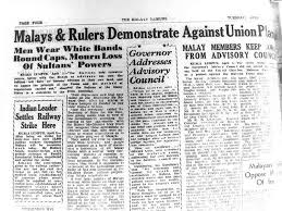 Current malaysian citizenship laws were set by the malaysian constitution in 1964 in response to malaysian independence from britain in 1957. Malayan Union Alchetron The Free Social Encyclopedia