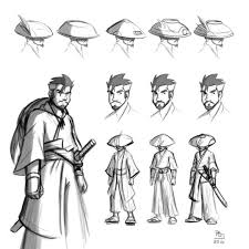 Here presented 54+ samurai cartoon drawing images for free to download, print or share. Stretching With Sketching Quick Concepts And Design Exploration For A
