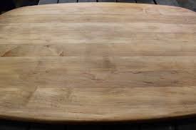 Apply the wood glue liberally and roll . How To Refurbish Or Repaint A Table Top