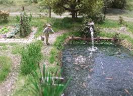 Rund Um Die Fischzucht Meine Kleine N Welt Eisenbahnbilder Dioramen Fischzucht