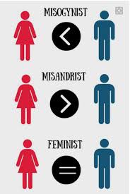 Misogynist Misandronist Feminist Misandry Feminism Feminist