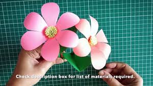 Maybe you would like to learn more about one of these? Easy Paper Flower Tutorial How To Make Paper Flowers Quickly At Home Diy Video Dailymotion