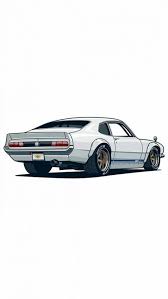 Shelby Mustang Art Iphone Wallpaper Iphone Wallpapers Retro Cars Car Cartoon Car Iphone Wallpaper