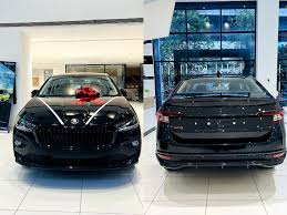 Image result for Deep Pearl Black 2025 Slavia