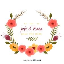 You have the freedom to personalize every detail in the template to make it perfect for your wedding! Free Vector Watercolor Floral Wedding Invitation Template
