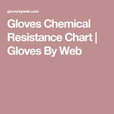 gloves chemical resistance chart gloves by web chart