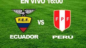 Las selecciones de perú y ecuador se han repartido las victorias en sus enfrentamientos más recientes. Ecuador Vs Peru En Vivo Online 16 00