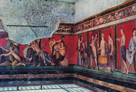 ARTE A LOS CUATRO VIENTOS: LAS PINTURAS DE LA VILLA DE LOS MISTERIOS