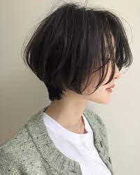 今回もまっすぐに ぱつーんとしてます いつもありがとうございます apartmenthair ショートボブ 切りっぱなし ボブ バリカット stylish short haircuts short hair styles shot hair styles
