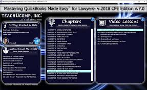 Quickbooks For Lawyers Training In Quickbooks Pro 2018