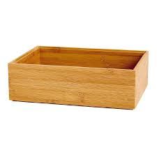 Living Co Bamboo Storage Box Natural 3 8l Natural The Warehouse