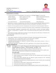 resume civil qc engineer
