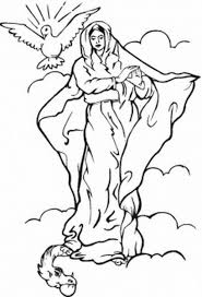 The meaning of the apostles' creed. Feast Of The Assumption Catholic Coloring Page Assumption Of Mary Coloring Pages Catholic Coloring