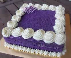 Square Ube Macapuno Cake Cake Ube Cupcake Recipe Cake Recipes