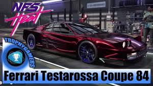 Pininfarina's design broke somewhat with tradition and was striking and innovative. Need For Speed Heat Ferrari Testarossa Coupe 84 Customization And Open World Free Roam Gameplay Youtube