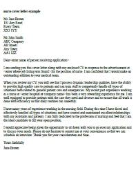 Simple application letter sample for any vacant position without experience. Nurse Cover Letter Example Job Seekers Forums Sample Resume Cover Letter Cover Letter For Resume Cover Letter Example