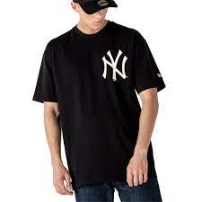 Officially licensed college, nba, and mlb apparel available. New Era T Shirt Mlb New York Yankees Big Logo Oversized Schwarz Lemonurban Com