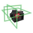 M12 12V Lithium-Ion Green 125 ft  3-Plane Laser Level Kit with 4 0 Ah Batte    3632-21 Milwaukee Tool