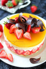 Bake In Paris Daring Bakers Fraisier Cake Recipes Cake Desserts Baking