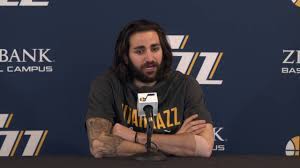 Ricky rubio rejoined the phoenix suns on wednesday in new york after becoming a father following the birth of his son earlier this week back in phoenix. Ricky Rubio End Of Season Interview Utah Jazz 2017 2018 Nba Season May 9 2018 Youtube