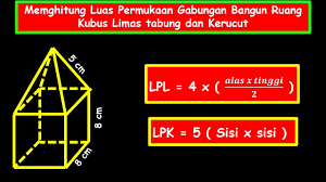 Check spelling or type a new query. Menghitung Luas Permukaan Gabungan Bangun Ruang Kubus Limas Tabung Dan Kerucut Youtube