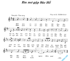 Bài hát: Em Mơ Gặp Bác Hồ