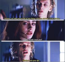 Why Should I Trust You Clary Walks Away Jace Shrugs I Just Saved Your Life To The Bone Movie City Of Bones Immortal Instruments