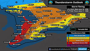 1 day ago · tornado warnings issued as severe storms fire up in southern ontario 2:45 p.m. Post Tropical Cristobal To Spark Possible Severe T Storm Risk Across Southern Ontario On Wednesday Instant Weather