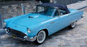 Image result for Starmist Blue 1957 Thunderbird